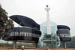 Сграда-с-форма-на-пиано-Huainan-Китай