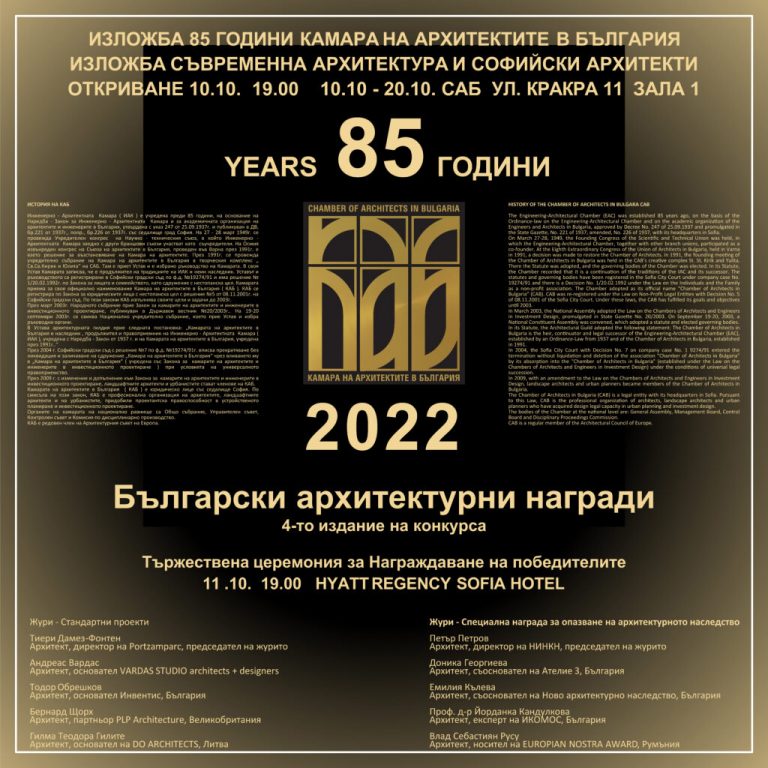 КАБ отбелязва 85 години от създаването си с поредица от събития