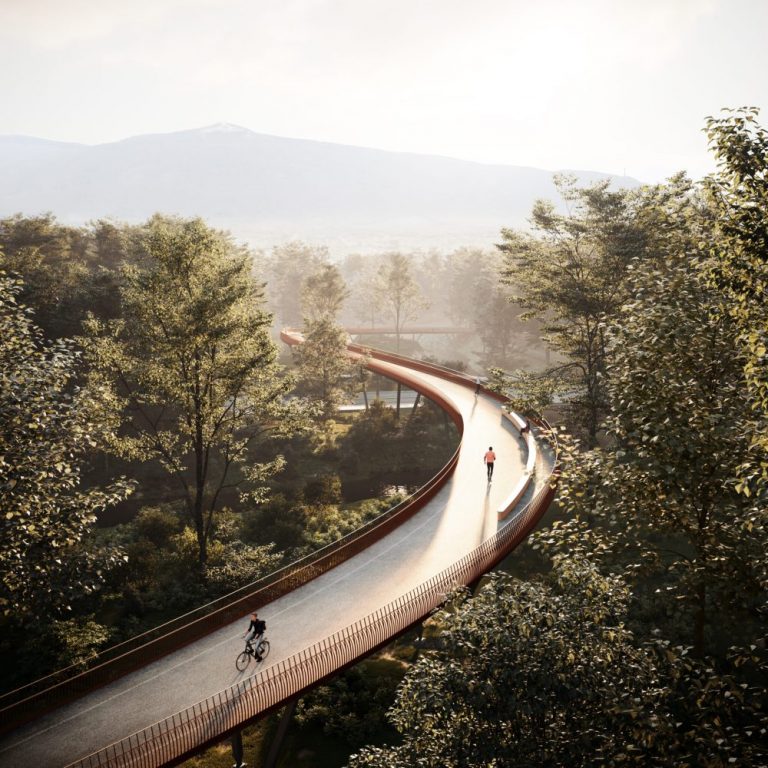 София: Чешки екип е на първо място в конкурса за идеен проект на пешеходния мост в Южния парк