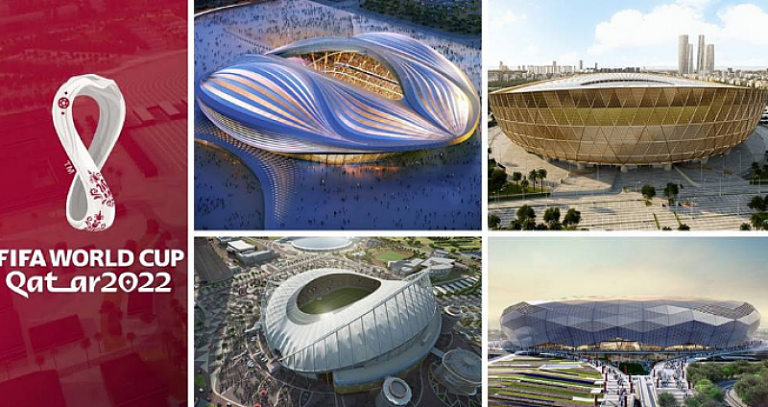 Футуристичната красота на стадионите на Мондиал 2022 в Катар