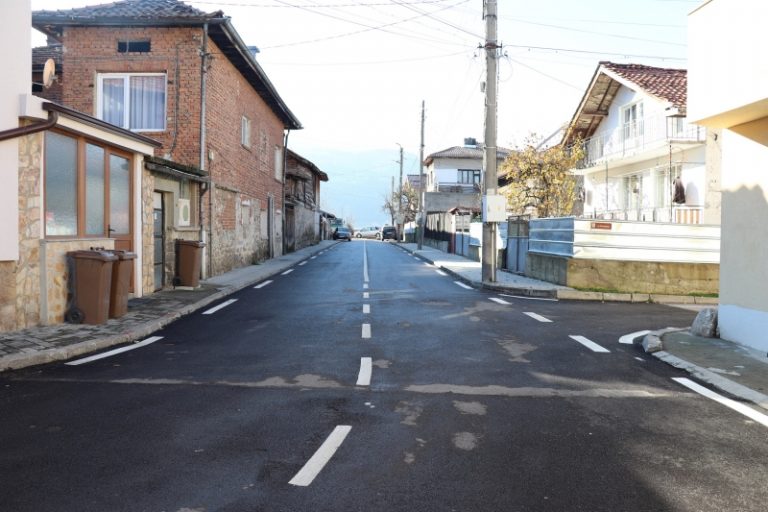 Добринище с нови улици