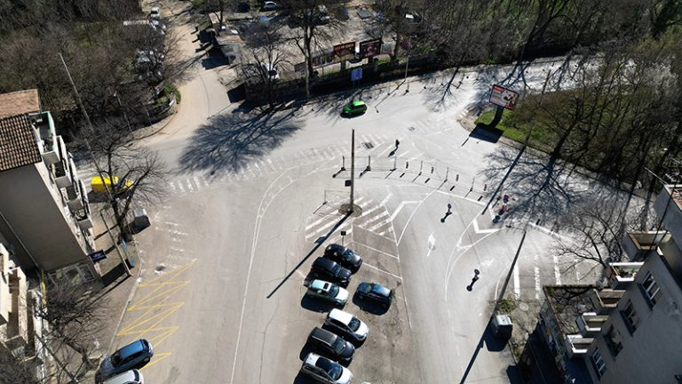 Изграждат ново кръгово край Летния театър във Велико Търново