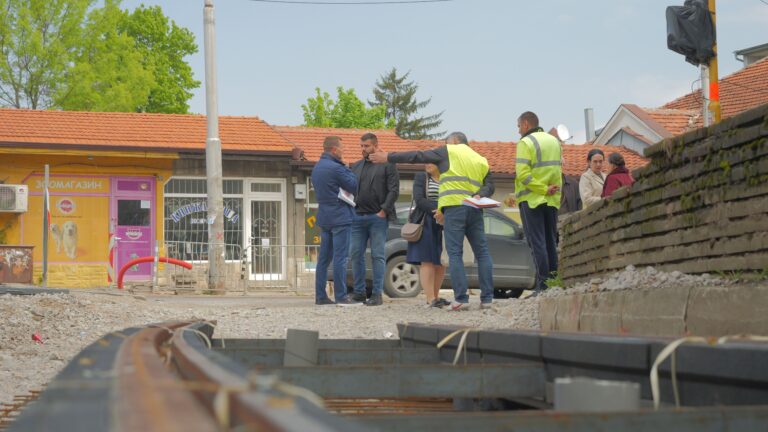 Изграждат нови трамвайни релси в столичния квартал “Княжево“