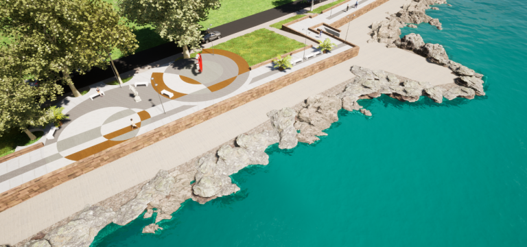 От 15 септември подновяват строителни работи на крайбрежната алея „Яворов“ в Поморие