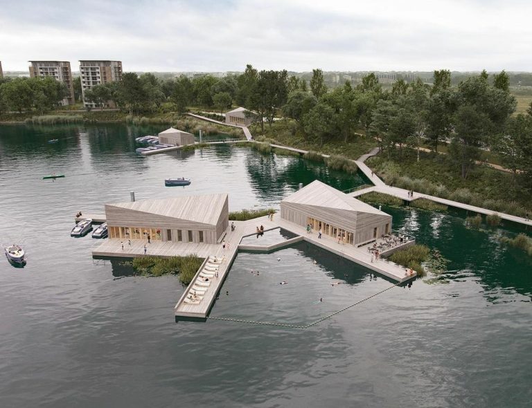 Превръщат бивша кариера в Милано в оазис с плаваща гора