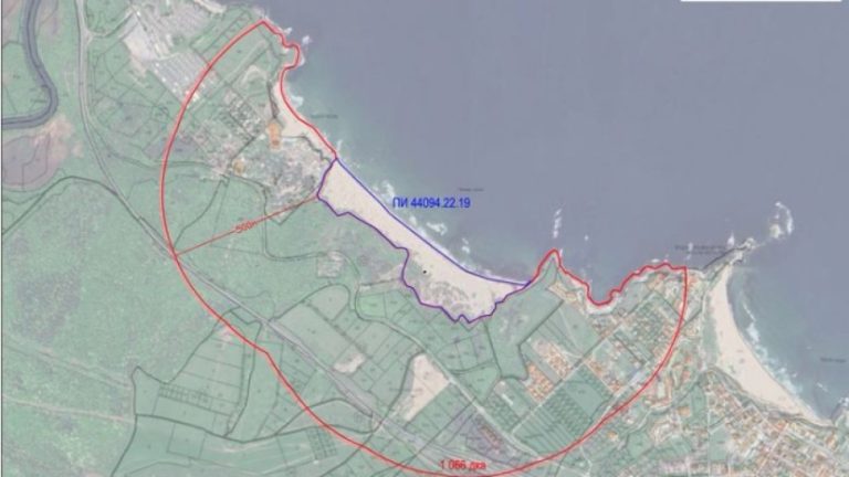 Община Царево не подкрепя предложенията за промени в ЗУЧК около плаж Корал