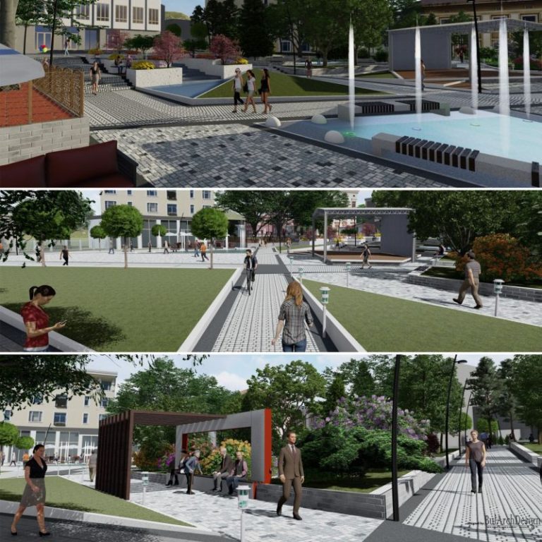 Ремонтират площада в Момчилград с два милиона и половина