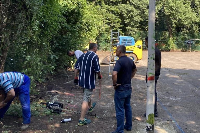 Напредва работата по новия парк „Боряна“ в София