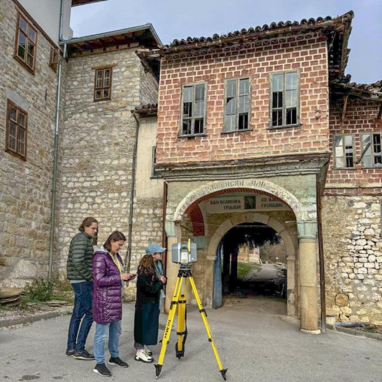 Извършиха наземно лазерно сканиране на Преображенския манастир