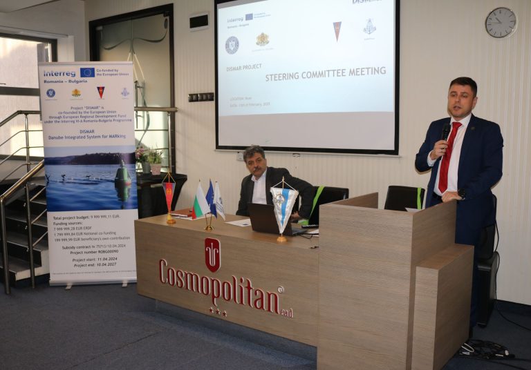 На среща по проект „DISMAR“ обсъдиха стратегии за развитие на р. Дунав като транспортен коридор