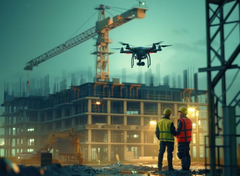 Започва курс за ползването на данни от дронове в строителството
