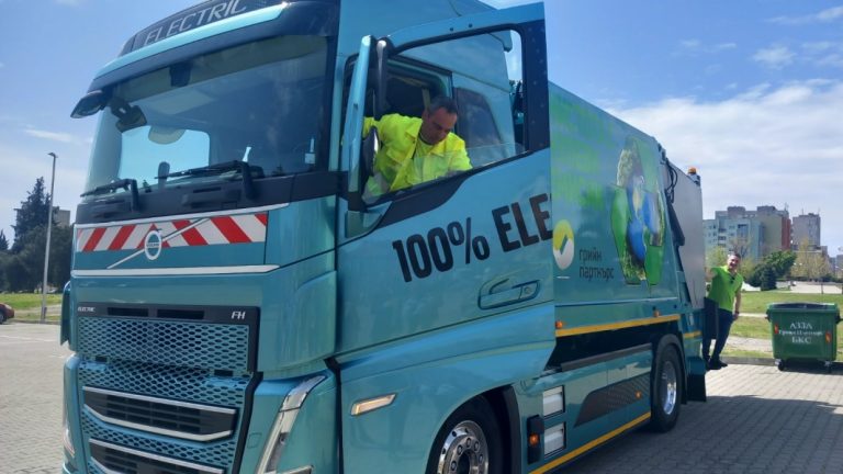 Сметосъбирането в Стара Загора ще се извършва с електрически камион