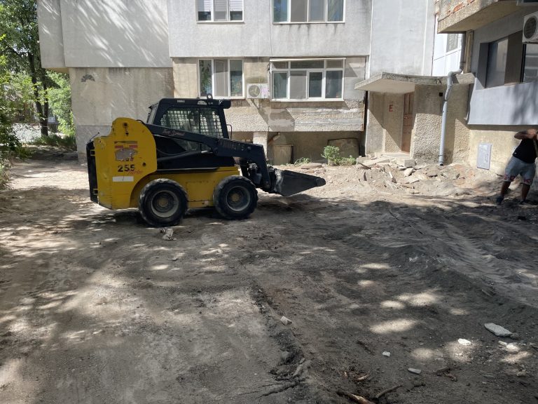 Община Ямбол започна ремонтни дейности в ж.к. „Хале“