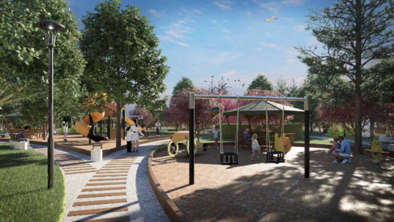 Изграждат нов, многофункционален парк в Казичене