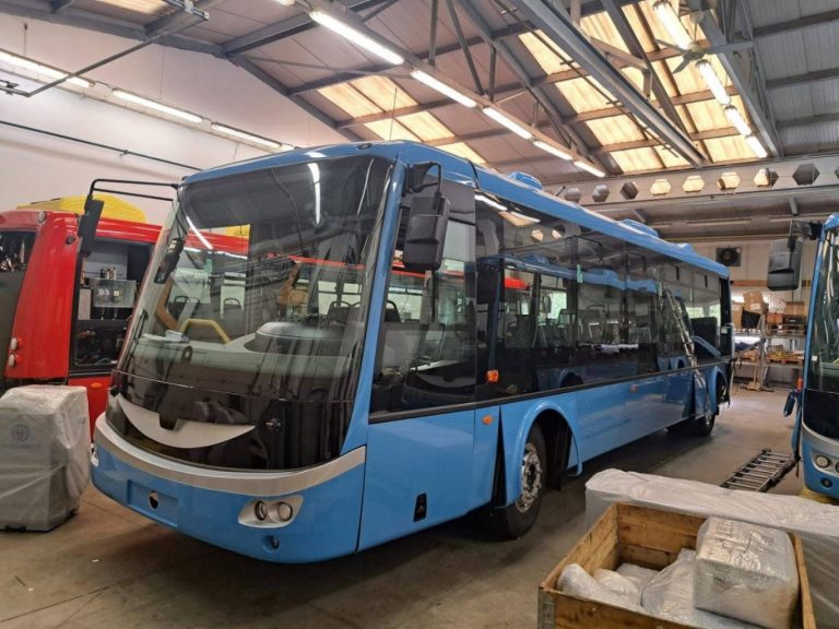 Доставени са първите електробуси за градския транспорт на Пазарджик