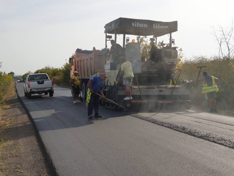 През пролетта: Започва ремонт на път в община Тунджа