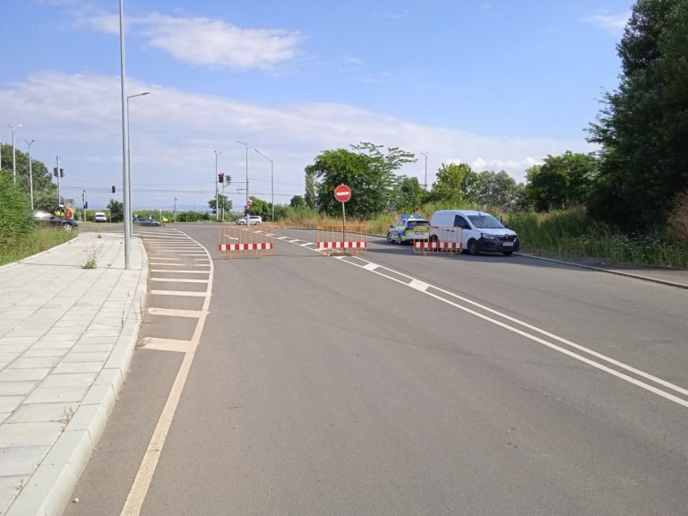 В Бургас: Нови кръгови кръстовища разтоварват трафика по бул. „Захари Стоянов“